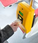 Ticket validating machine